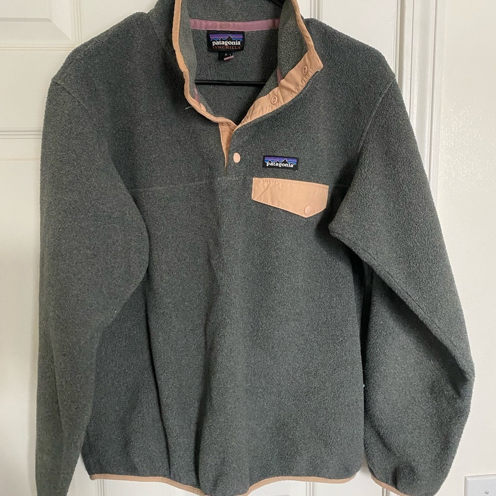 Patagonia Synchilla Gray Fleece Jacket
